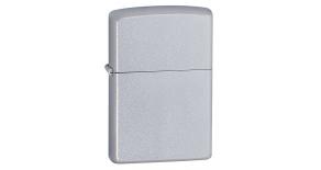 Зажигалка ZIPPO Sherlton с покрытием Satin Chrome™, латунь/сталь, серебристая, матовая, 36x12x56 мм